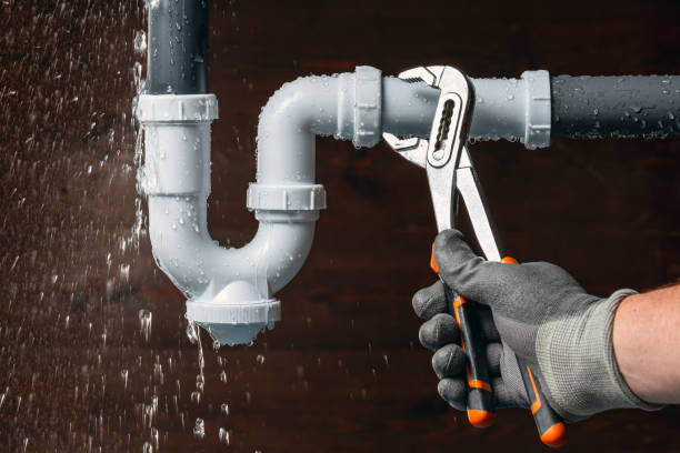 Professional Plumbing technician working in Mc Dade, TX